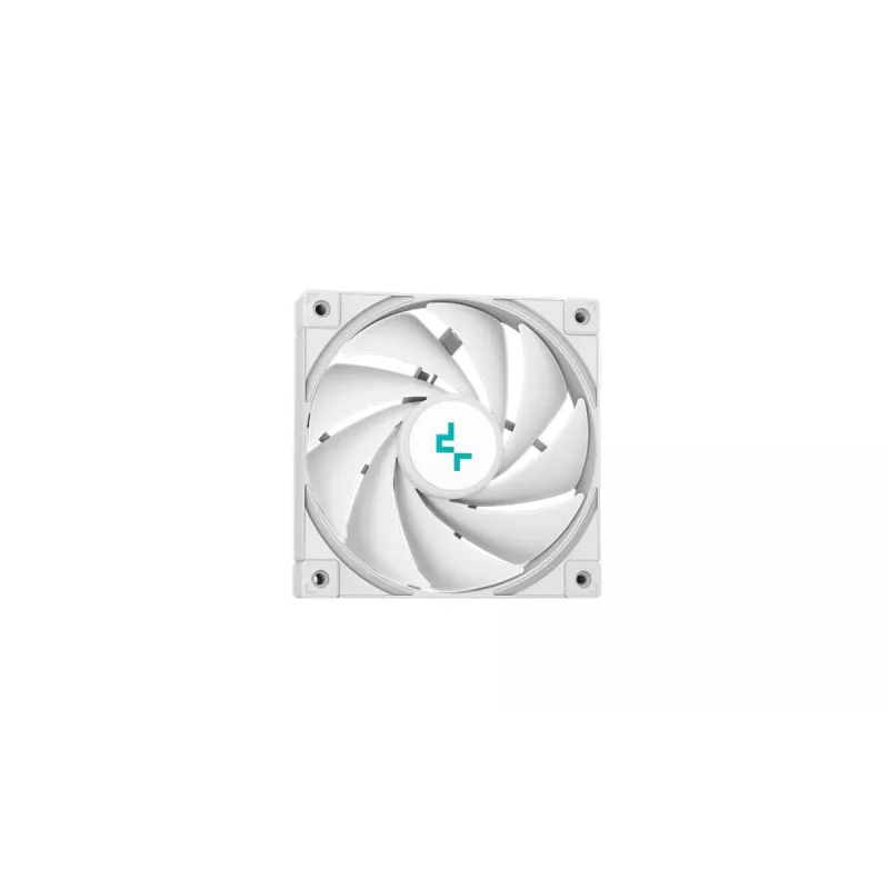 Zintegrowany układ chłodzenia cieczą DeepCool LT520 WH, biały, radiator 240mm, 2x120mm wentylatory FDB, PWM, obsługa LGA/AM4/AM5/sTR4