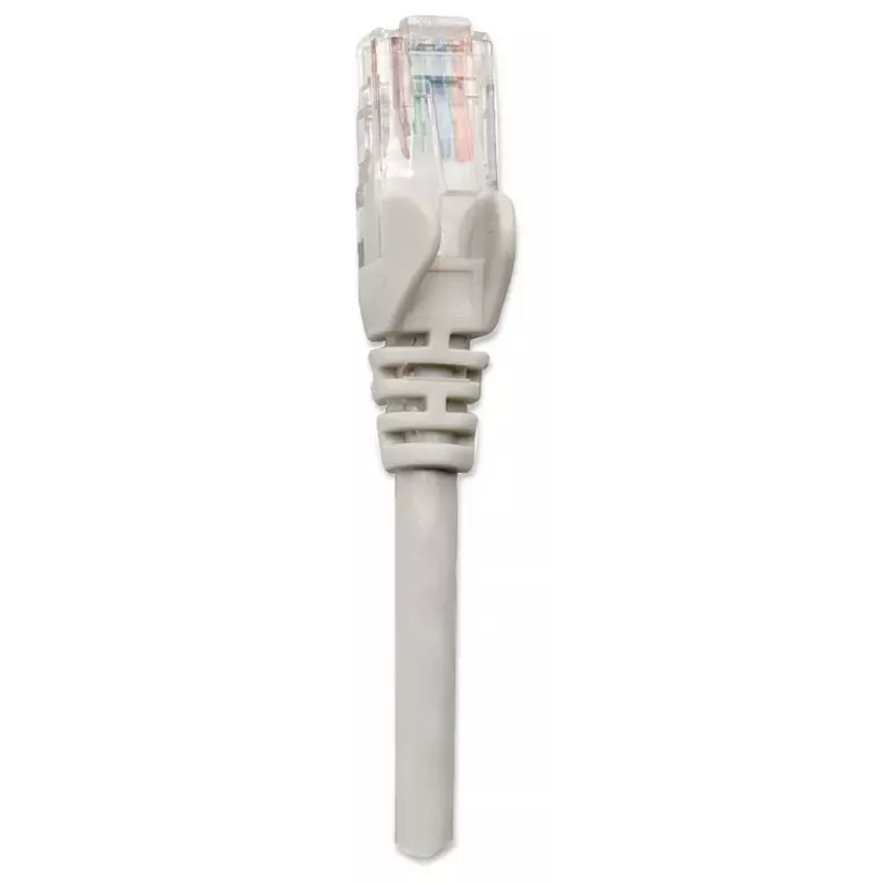 Kabel krosowy INTELLINET Cat5e U/UTP 3 m, szary, CCA, RJ-45–RJ-45, 350 MHz
