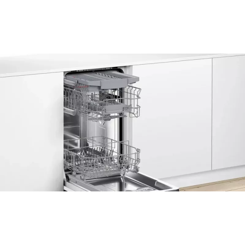 Wbudowana zmywarka Bosch Serie 4 SPV4HMX10E, kompaktowa, 10 kompletów, 44 dB, Klasa energetyczna E