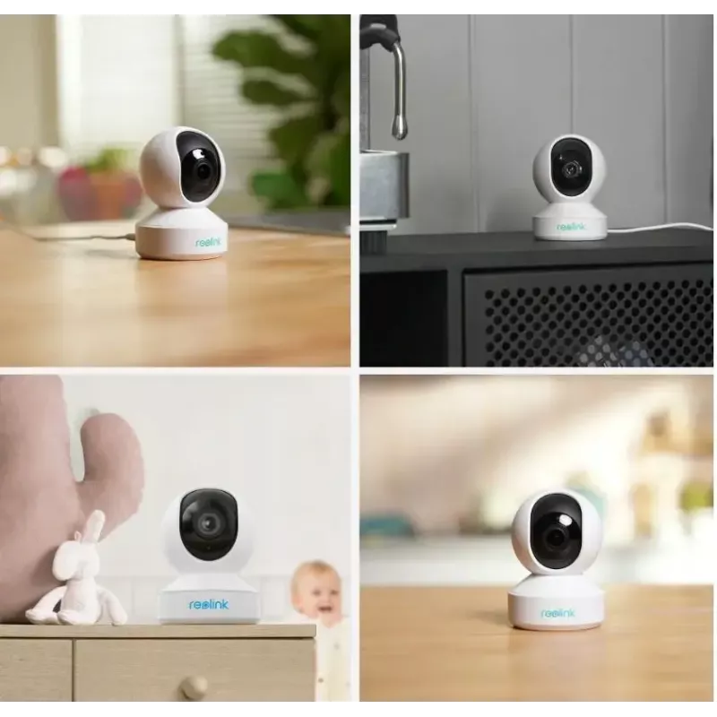 IP kamera bezpieczeństwa typu bullet Reolink E340 8MP, 4K (3480×2160), PoE/2.4/5 GHz Wi‑Fi, microSD, IP67, 30 fps