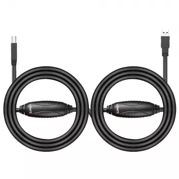 Kabel USB Lindy 10m Aktywny kabel USB 3.0
