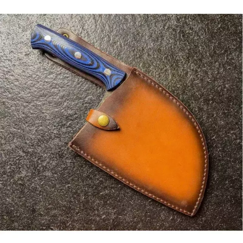 Nóż kuchenny Samura Mad Bull 18 cm niebieski SMB-0040