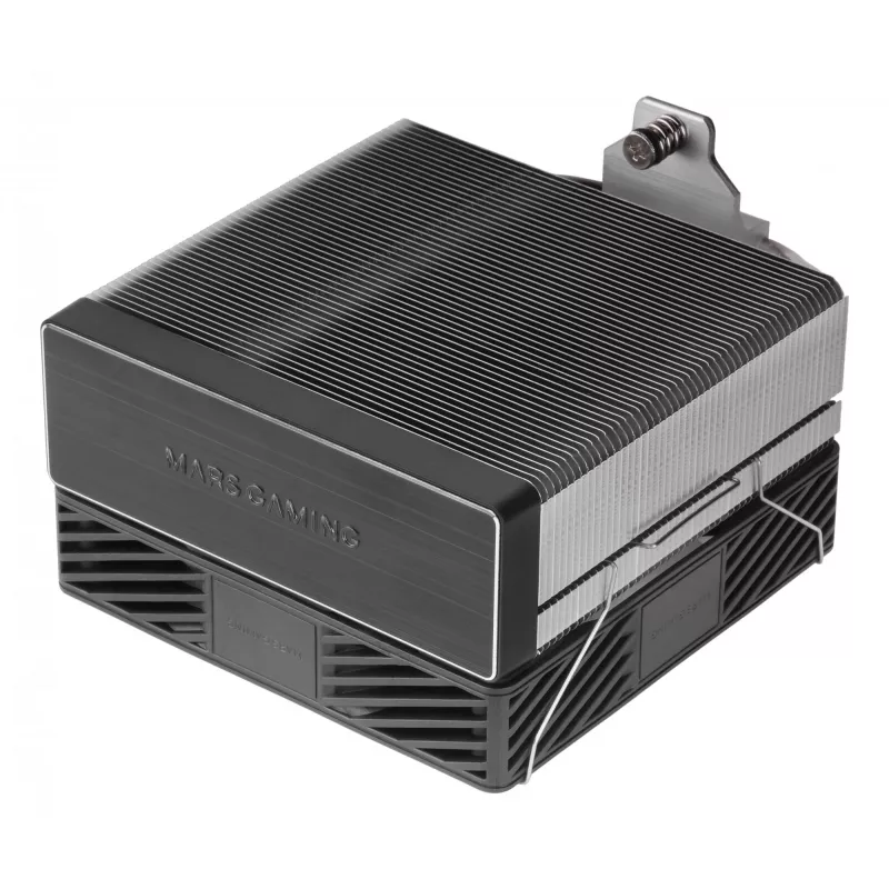 Chłodzenie powietrzne TACENS Mars Gaming MCPU-X4ARGB — wentylator 120 mm ARGB, 4 rurki cieplne, TDP 220 W, PWM, obsługa LGA1200