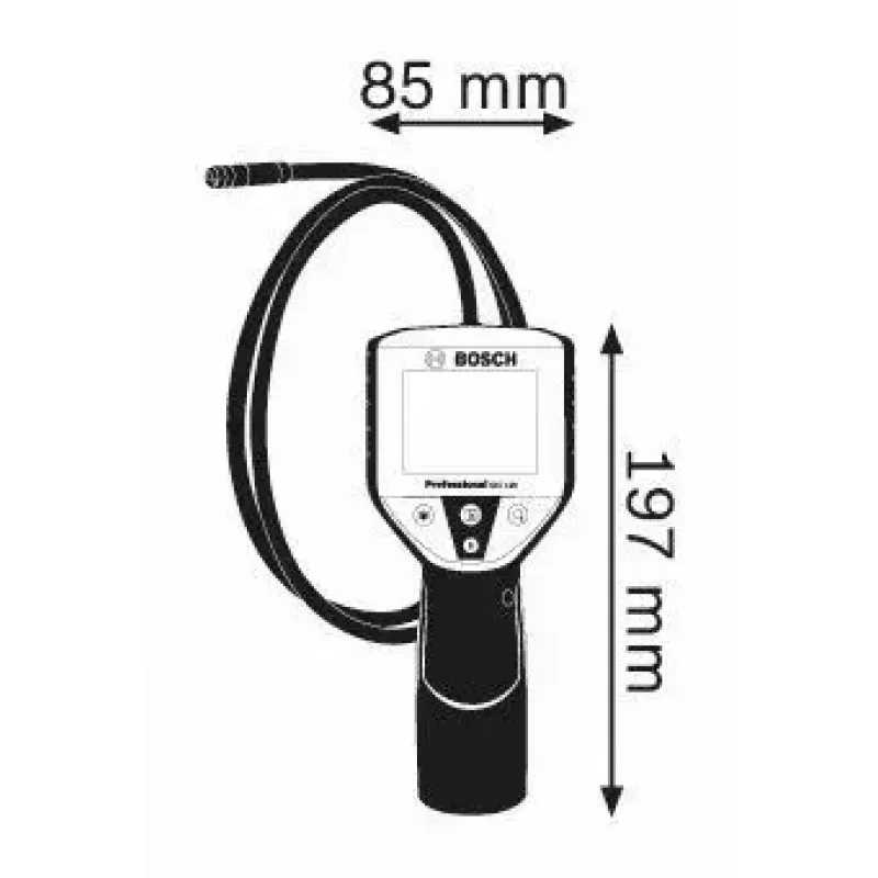 Bosch GIC 120 Professional przemysłowa kamera inspekcyjna 8.5 mm