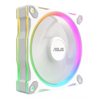 Wentylator ASUS Prime MR120 ARGB biały 120 mm z łożyskiem ślizgowym do obudowy