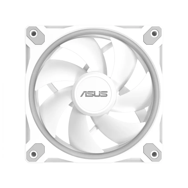 Wentylator ASUS Prime MR120 ARGB biały 120 mm z łożyskiem ślizgowym do obudowy