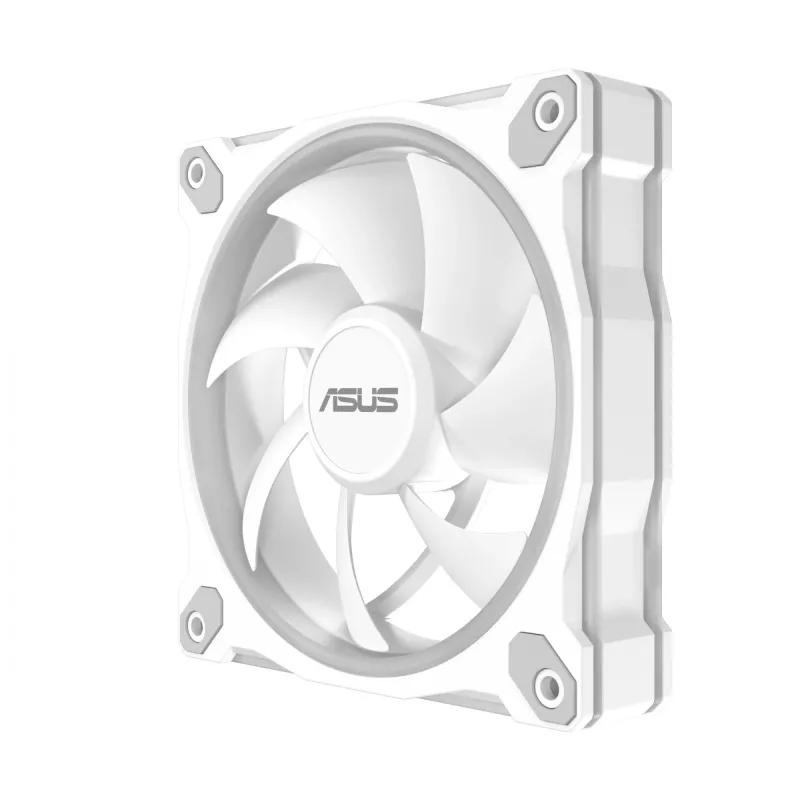 Wentylator ASUS Prime MR120 ARGB biały 120 mm z łożyskiem ślizgowym do obudowy