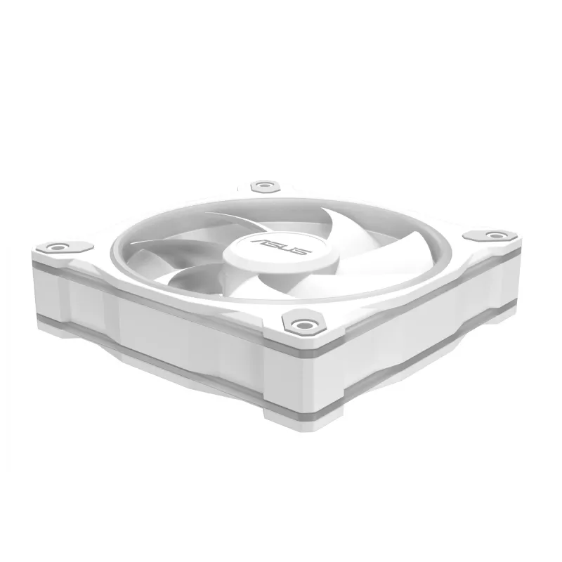 Wentylator ASUS Prime MR120 ARGB biały 120 mm z łożyskiem ślizgowym do obudowy
