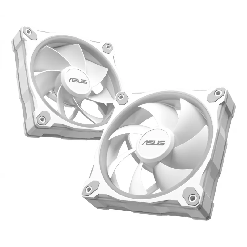 Wentylator ASUS Prime MR120 ARGB biały 120 mm z łożyskiem ślizgowym do obudowy
