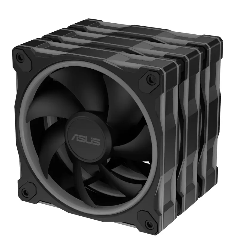 Wentylator ASUS Prime MR120 ARGB Czarny 120 mm łożysko ślizgowe PWM 1600 obr./min 58 CFM