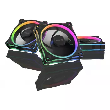 Wentylator ASUS Prime MR120 ARGB Czarny 120 mm łożysko ślizgowe PWM 1600 obr./min 58 CFM