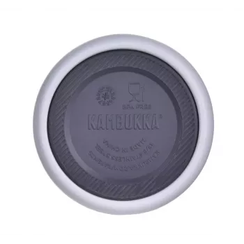 Butelka termiczna Kambukka Elton 600 ml Kredowa Biel — termos próżniowy, stal nierdzewna 18/8, szczelna, pokrywka Snapclean