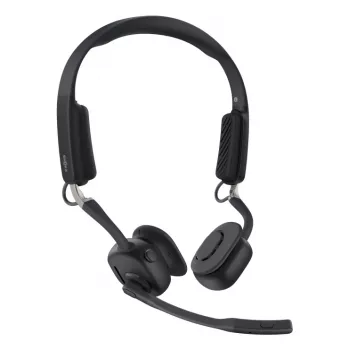 Bezprzewodowy zestaw słuchowy SHOKZ OpenMeet do wideokonferencji z przewodnictwem kostnym Bluetooth
