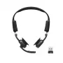 SHOKZ OpenMeet UC Bezprzewodowy Słuchawkowy Zestaw Konferencyjny z Technologią Kostną Bluetooth z Adapterem USB-A