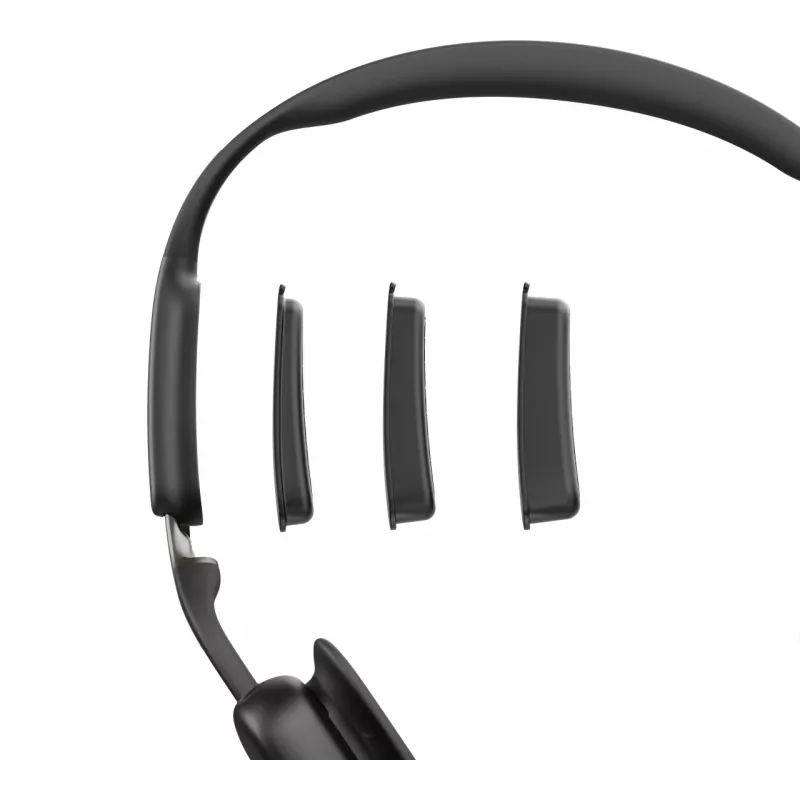 SHOKZ OpenMeet UC Bezprzewodowy Słuchawkowy Zestaw Konferencyjny z Technologią Kostną Bluetooth z Adapterem USB-A