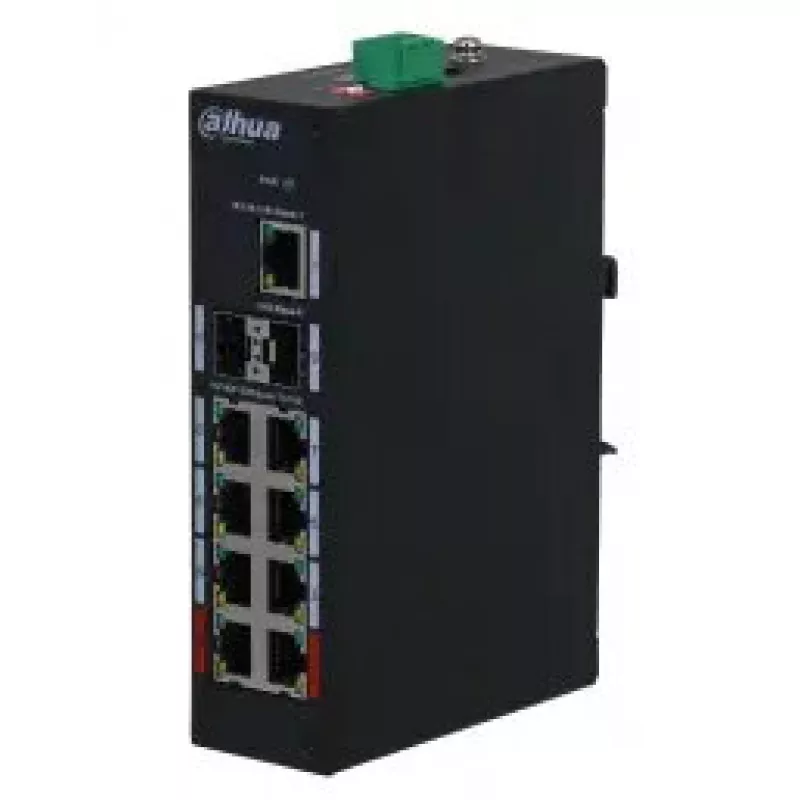Niezarządzalny przełącznik Dahua PFS3211-8GT-120-V2 Gigabit Ethernet PoE 9 portów