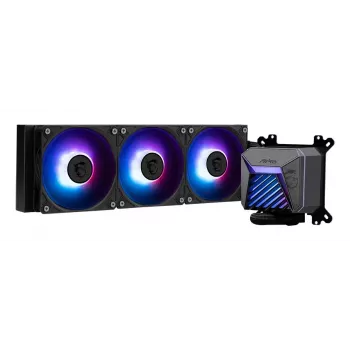 Chłodzenie cieczą All-in-one MSI MAG Coreliquid A15 240 — radiator 240 mm, 2 wentylatory 120 mm, LGA1700/AM4/AM5, czarny