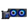 Chłodzenie cieczą All-in-one MSI MAG Coreliquid A15 240 — radiator 240 mm, 2 wentylatory 120 mm, LGA1700/AM4/AM5, czarny