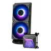 Chłodzenie cieczą All-in-one MSI MAG Coreliquid A15 240 — radiator 240 mm, 2 wentylatory 120 mm, LGA1700/AM4/AM5, czarny