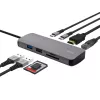 Hub USB Type-C TRUST 25672 — HDMI, RJ-45, USB 3.2 Gen 1 Type-A/Type-C, SD/MicroSD, szary