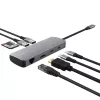 Hub USB Type-C TRUST 25672 — HDMI, RJ-45, USB 3.2 Gen 1 Type-A/Type-C, SD/MicroSD, szary