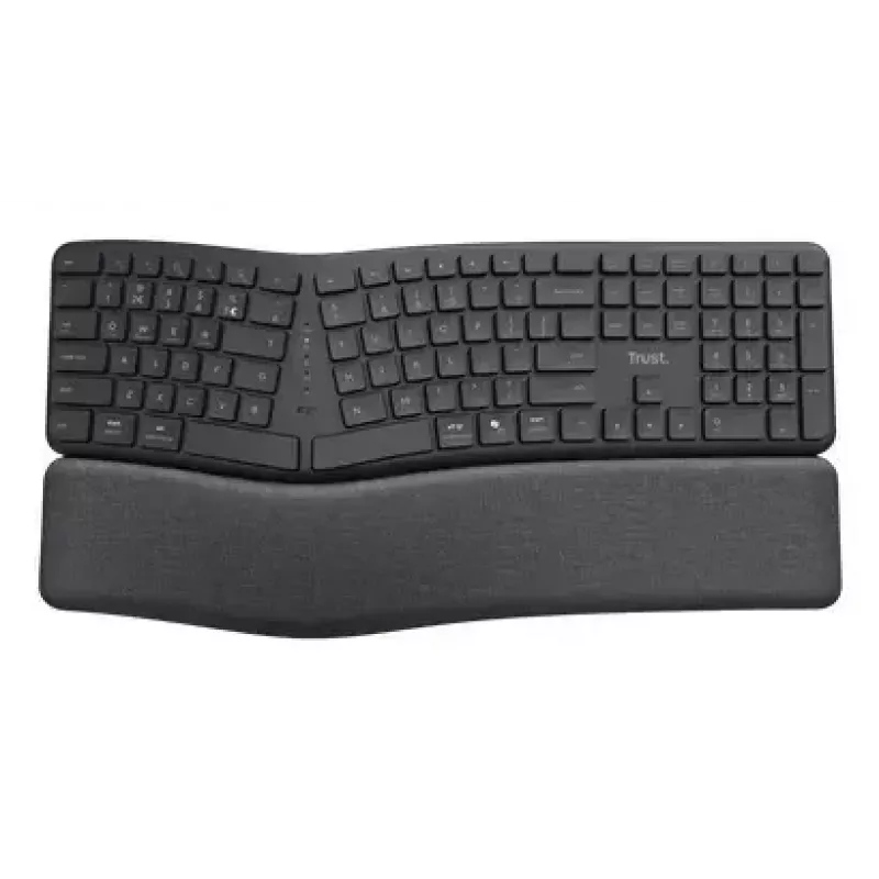 Klawiatura bezprzewodowa Trust Keyra Ergonomic na wiele urządzeń