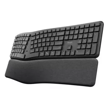 Klawiatura bezprzewodowa Trust Keyra Ergonomic na wiele urządzeń