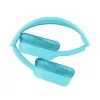 Zestaw słuchawkowy TRUST Nouna binauralny Bluetooth/USB-C przewodowy i bezprzewodowy, składany, dla dzieci, niebieski, przetworniki 4 cm