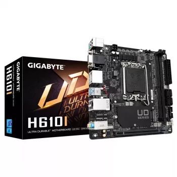 Płyta główna GIGABYTE H610I, Intel H610, LGA 1700, Mini-ITX