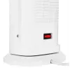 Grzejnik ceramiczny elektryczny NOVEEN PTC2000 — 2000 W, regulowany termostat, wyświetlacz LED, minutnik, pilot, biały