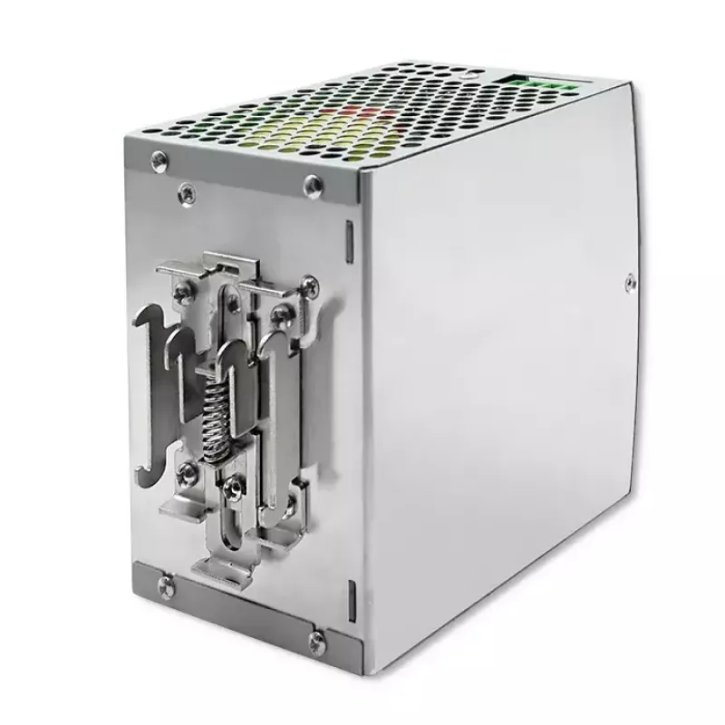 Przemysłowy zasilacz na szynę DIN QOLTEC 50901 — 480 W, 24 V DC, 20 A