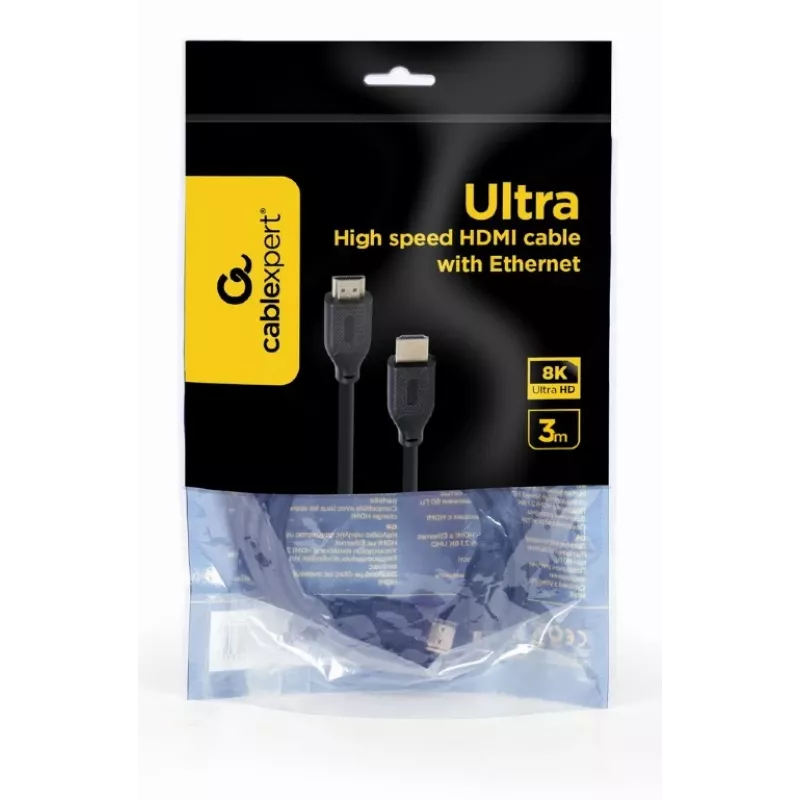 GEMBIRD Ultra High Speed HDMI kabel with Ethernet - 8K Select Series - 3m