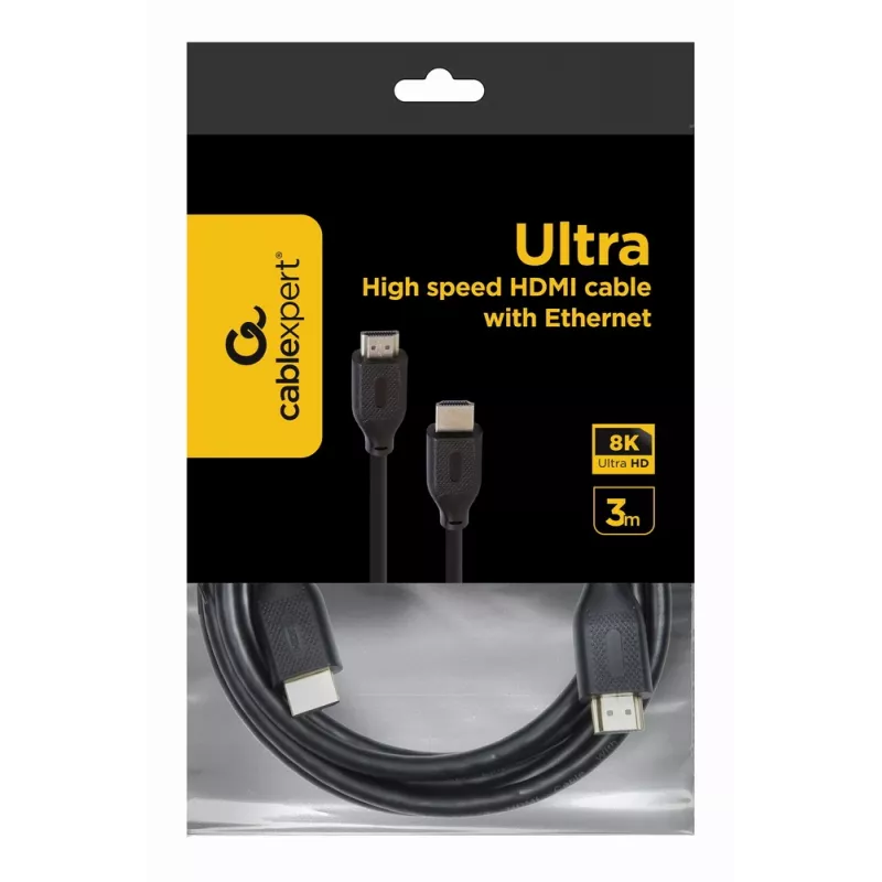 GEMBIRD Ultra High Speed HDMI kabel with Ethernet - 8K Select Series - 3m