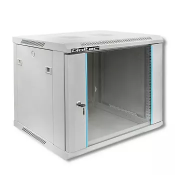 Szafa rack 19 cali QOLTEC 9U model 54484, wymiary 600x500x450 mm