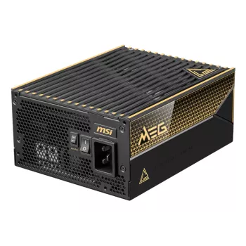 Zasilacz MSI MEG Ai1600T PCIE5 1600 W 24-pin ATX ATX Czarny