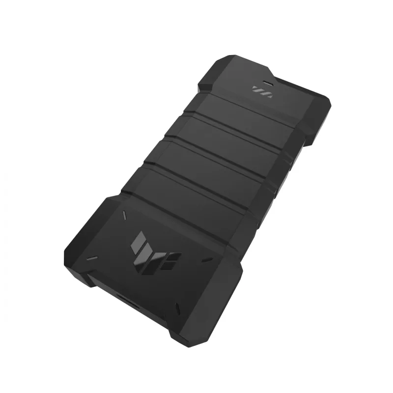 SSD enclosure ASUS TUF Gaming A2 Czarny for M.2 PCIe / SATA, USB 3.2 Gen 2x2 20 Gbit/s, up to 4 TB, aluminium, IP68