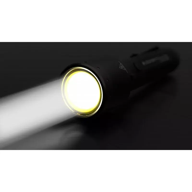 Latarka ręczna Led Lenser 502987, kompaktowy aluminiowy korpus, 1000 lm, akumulator Li‑Ion 4800 mAh, IP68, 8000 K, 176 mm, 41 g