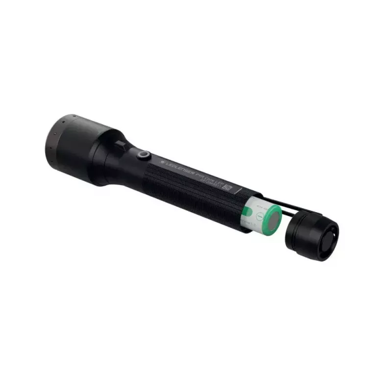 Latarka ręczna Led Lenser 502987, kompaktowy aluminiowy korpus, 1000 lm, akumulator Li‑Ion 4800 mAh, IP68, 8000 K, 176 mm, 41 g