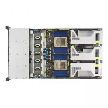 Platforma serwerowa ASUS RS720A-E13-RS24G 2U AMD, 24x wnęki 2,5 cala, 2x CPU SP5, 24 DIMM DDR5, maks. 3 TB, Aspeed AST2600
