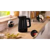 Czajnik elektryczny Bosch MyMoment TWK3M123 — 1,7 l, 2400 W, czarny