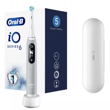 Szczoteczka elektryczna Oral-B iO Rotacyjna szczoteczka do zębów Szara
