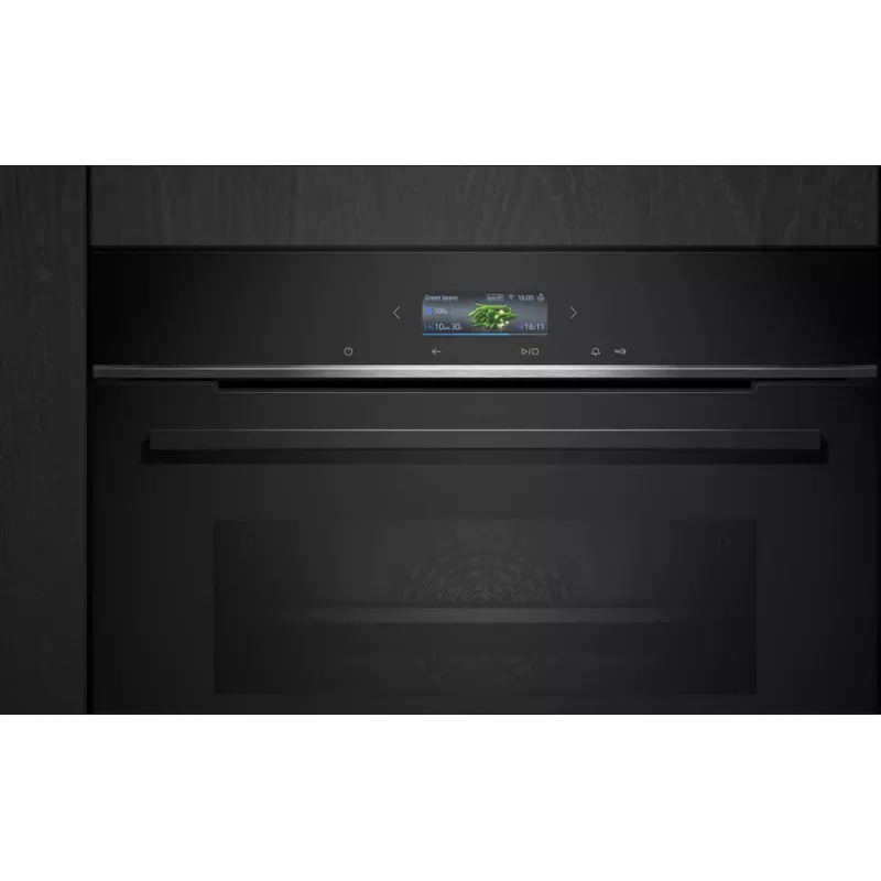 Siemens iQ700 HB734G1B1 piekarnik 71 L 3600 W Czarny
