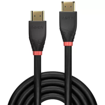 Lindy 15m Active HDMI 18G kabel, 15 m, HDMI Typ A (Standard), HDMI Typ A (Standard), 18 Gbit/s, Czarny