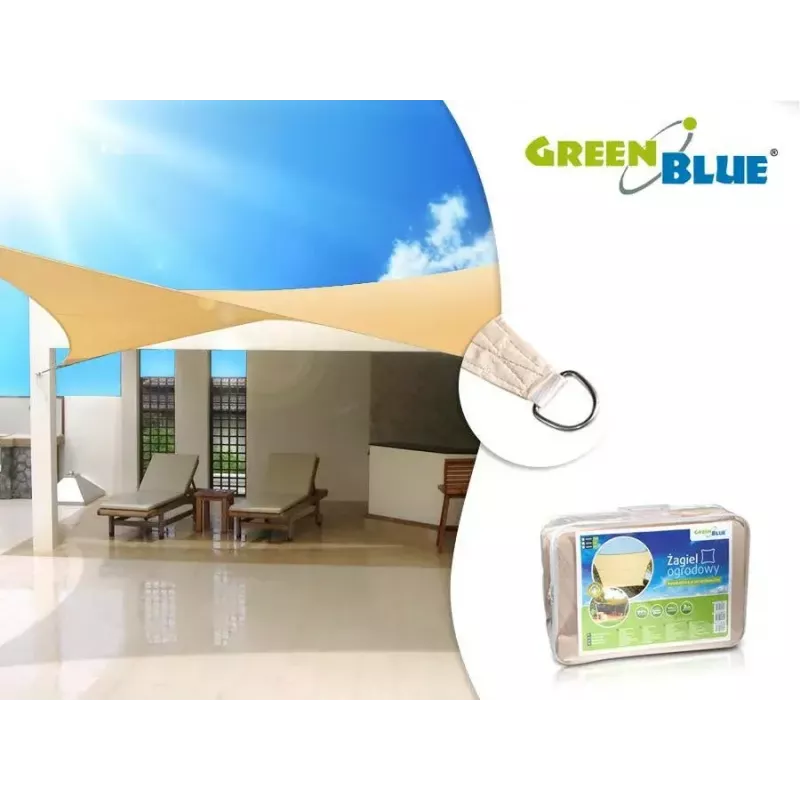 GreenBlue GB505 Sunscreen UV 5 m kwadratowy poliestrowy daszek zewnętrzny
