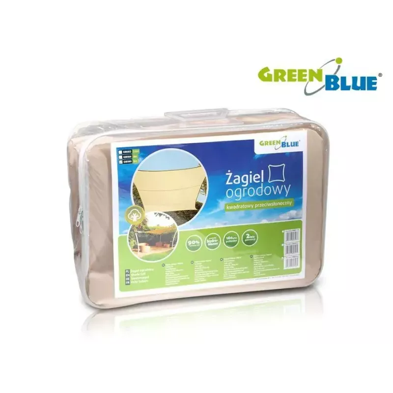 GreenBlue GB505 Sunscreen UV 5 m kwadratowy poliestrowy daszek zewnętrzny