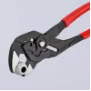 Szczypce Knipex 86 01 300 Grubość szczęk 9,5 mm Maksymalny rozmiar nakrętki 6,8 cm