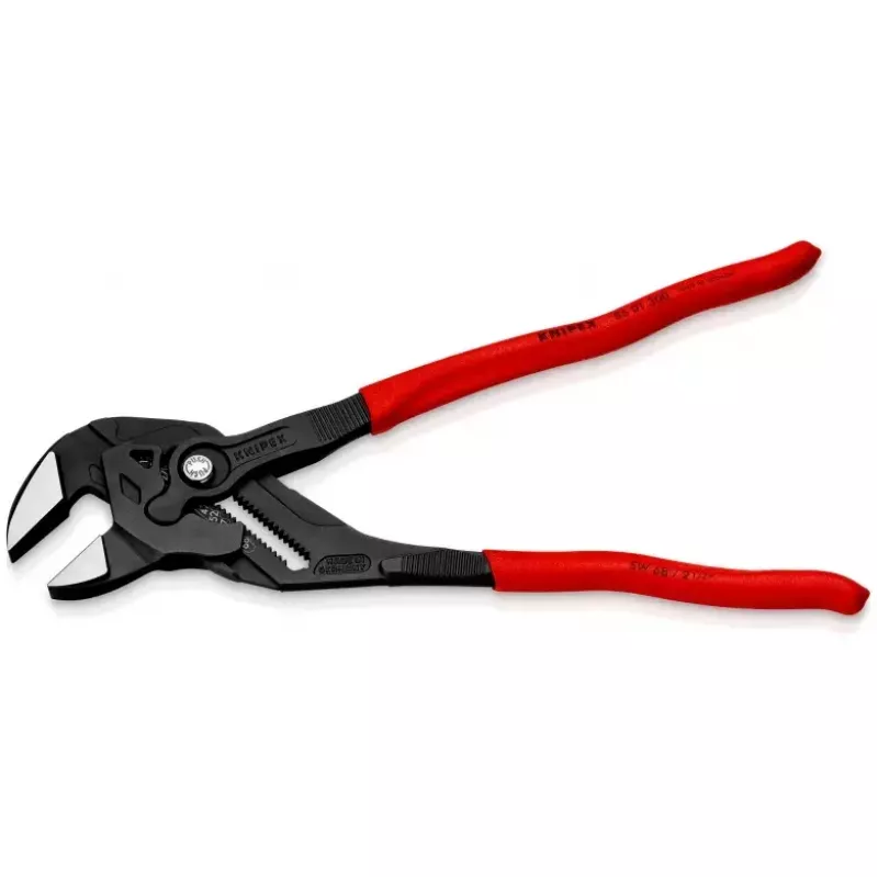 Szczypce Knipex 86 01 300 Grubość szczęk 9,5 mm Maksymalny rozmiar nakrętki 6,8 cm
