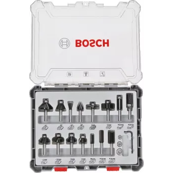 Bosch 2 607 017 471 frez zestaw frezów 15 szt.