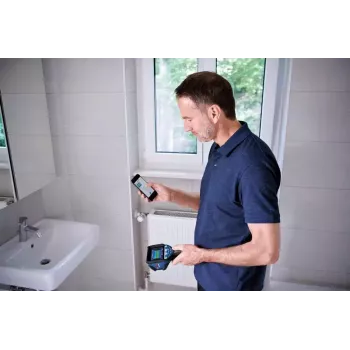Bosch GTC 600 C Równoważna szumowi różnica temperatur (NETD) IR Czarny, Niebieski 256 x 192 pikseli Wbudowany wyświetlacz LCD