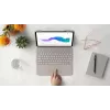 LOGITECH Combo Touch - piaskowy do iPad Pro 12,9 cala (5. generacja) - US International Qwerty